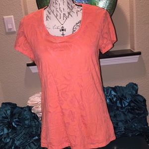 Isaac Mizrahi Tee 🍊 Orange Size Small